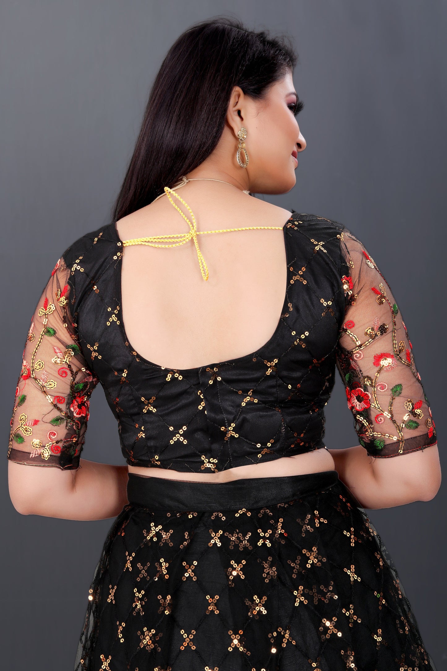 New Party Wear Sequance Lehenga Choli Full Heavy & Fancy Color Full Sequence Work In Lehenga Choli With Beautiful Sequance Worked Blouse.